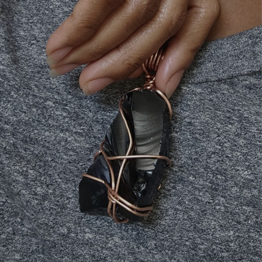 Obsidian | Pendant